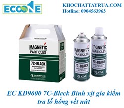EC KD9600 7C-Black Bình xịt gia kiểm tra lỗ hổng vết nứt